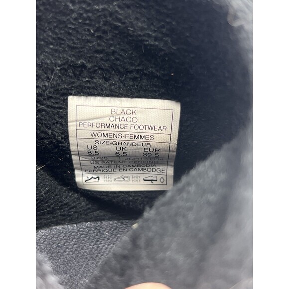 Chaco Revel Mid Women's Size 8.5M Bootie Charcoal Black Felt Slipon Winter Ankle - Picture 4 of 9